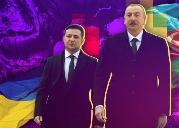 Владимир Зеленский и Ильхам Алиев. Иллюстрация: rossaprimavera.ru