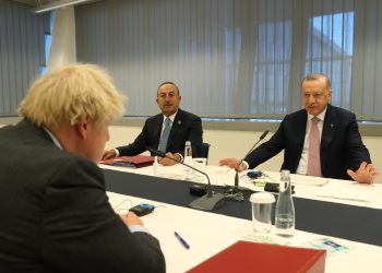 Борис Джонсон и Реджеп Эрдоган. Фото: AA