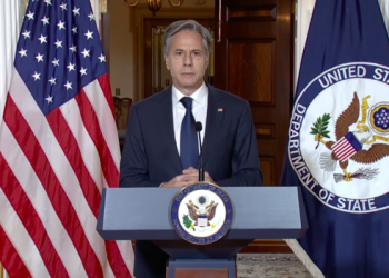 Госсекретарь США Энтони Блинкен