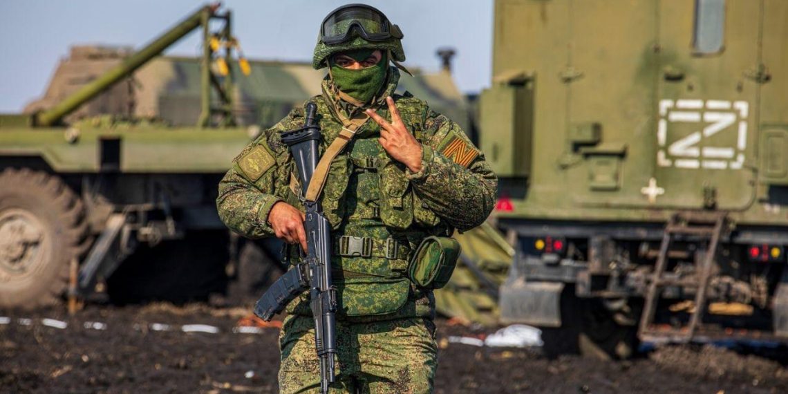 Боец Российской Армии