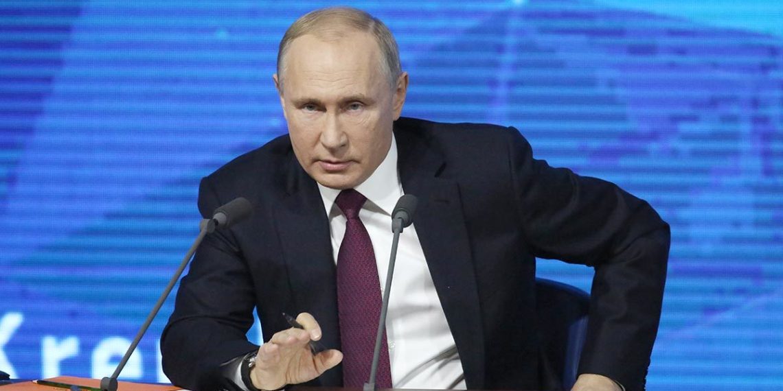 Владимир Путин. Фото: Евгений Разумный / Ведомости