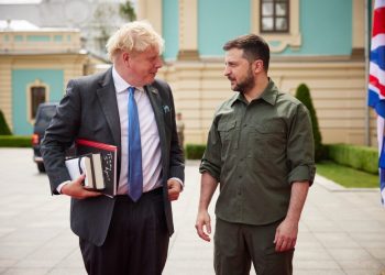Борис Джонсон и Владимир Зеленский. Фото: president.gov.ua