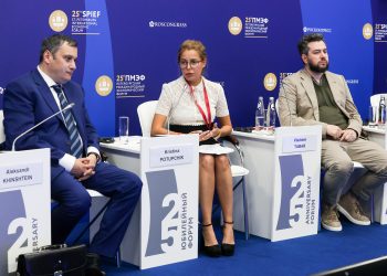 Критина Потупчик. Фото: forumspb2022.tassphoto.com