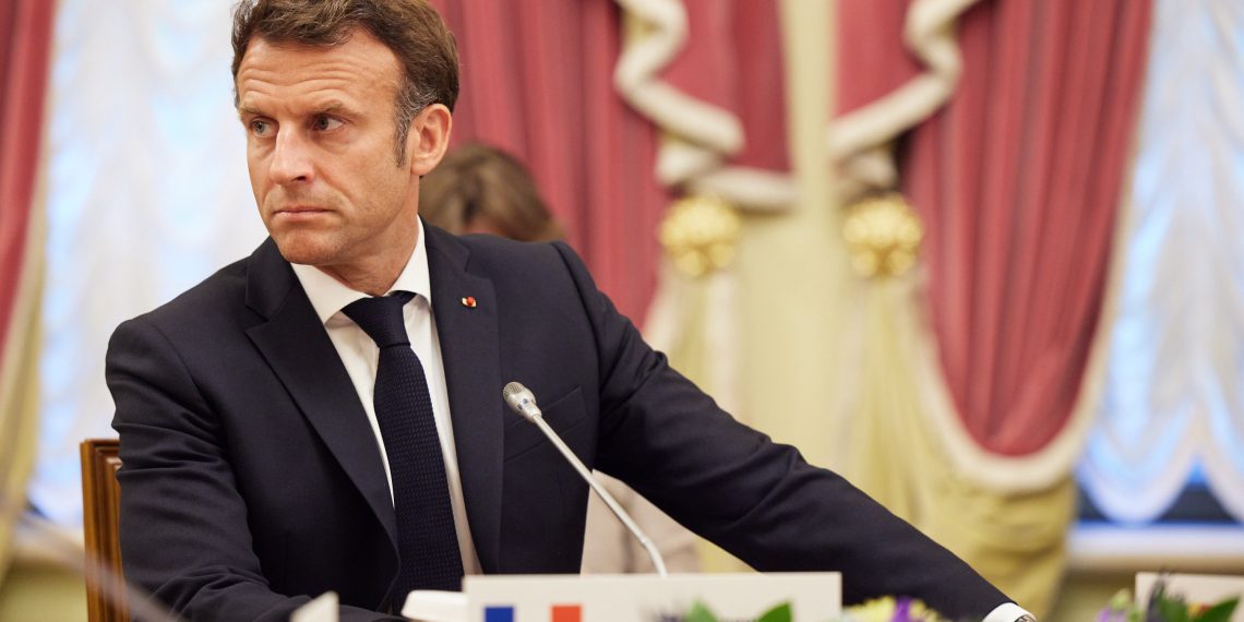 Эммануэль Макрон. Фото: president.gov.ua