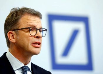Председатель правления Deutsche Bank Кристиан Зевинг. Фото: Reuters