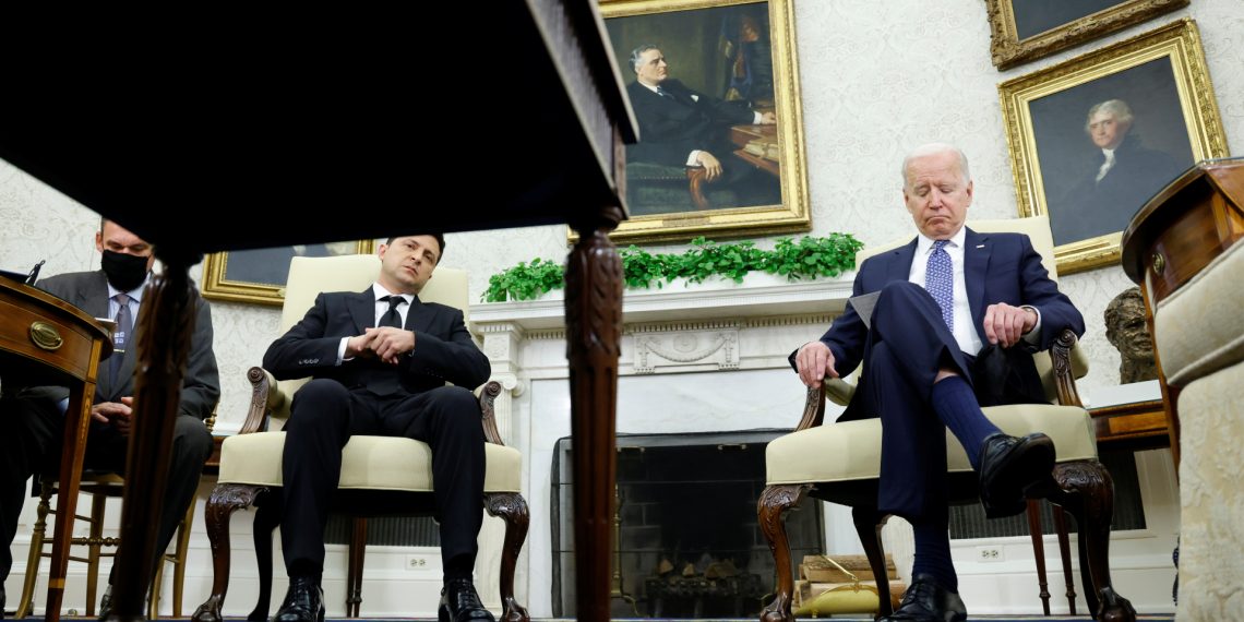 Владимир Зеленский и Джозеф Байден