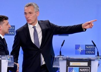 Владимир Зеленский и Йенс Столтенберг