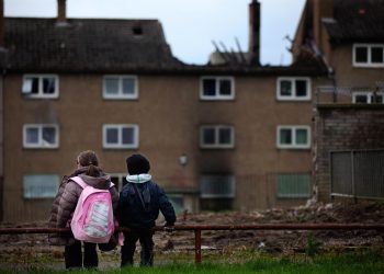 Детская бедность в Англии. Фото: basw.co.uk