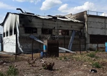 Последствия удара HIMARS по СИЗО в Еленовке. Фото: РИА Новости