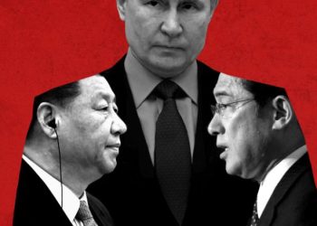 Лидеры Китая, России и Японии. Иллюстрация: CNN