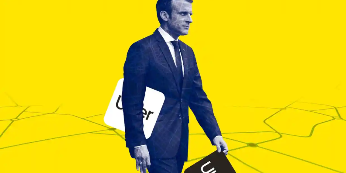 Эммануэль Макрон. Иллюстрация: The Guardian