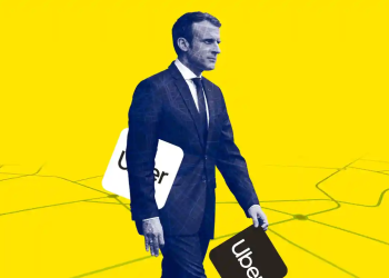 Эммануэль Макрон. Иллюстрация: The Guardian