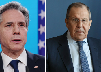 Энтони Блинкен и Сергей Лавров