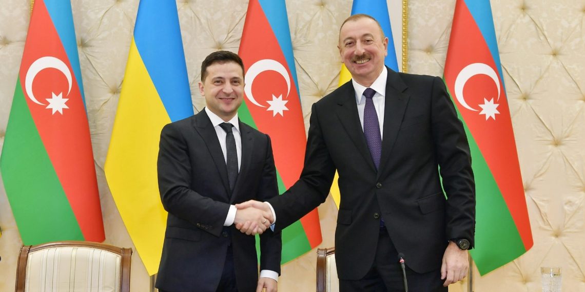 Ильхам Алиев и Владимир Зеленский. Фото: пресс-служба бакинского режима