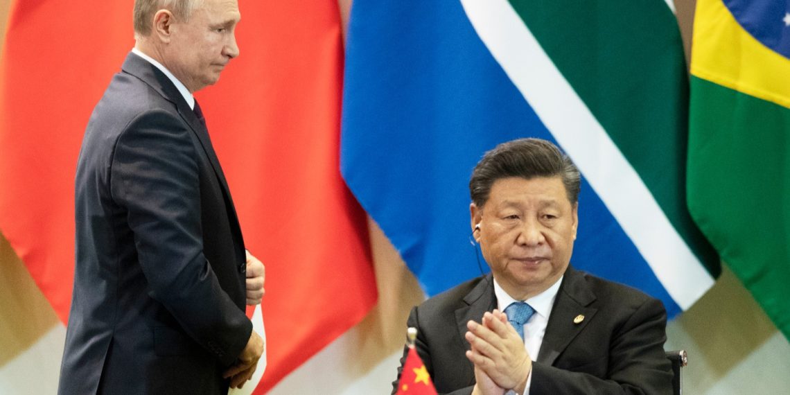 Владимир Путин и Си Цзиньпин. Фото: AP