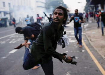 Протесты на Шри-Ланке. Фото: Reuters