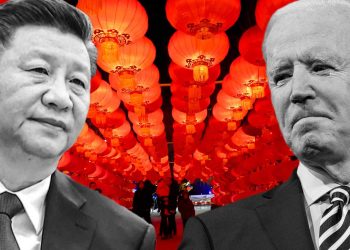 Си Цзиньпин и Джо Байден. Иллюстрация: asia.nikkei.com