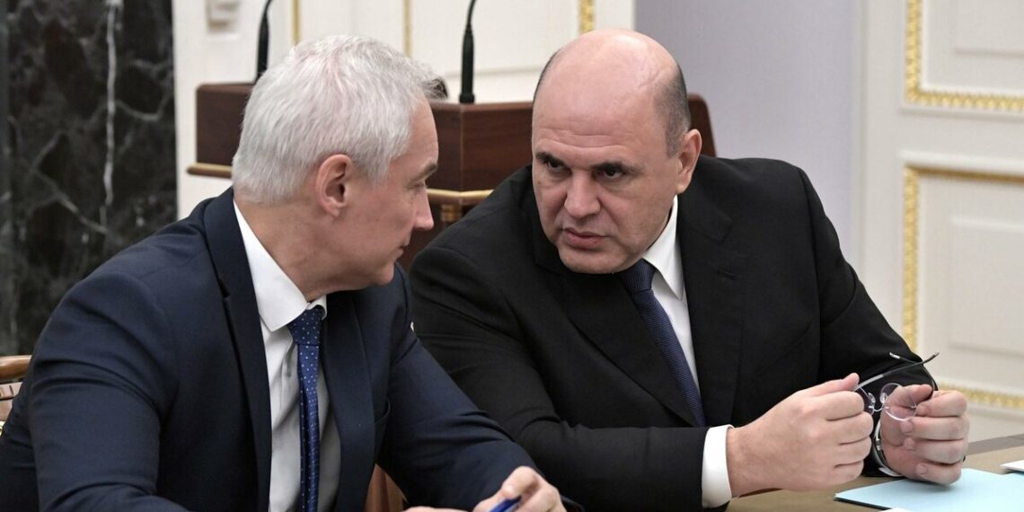 Андрей Белоусов и Михаил Мишустин