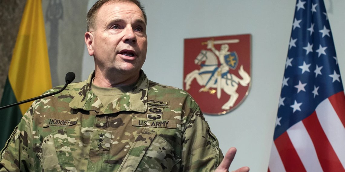 Бен Ходжес. Фото: Mindaugas Kulbis / AP