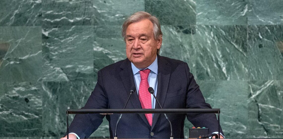 Антониу Гутерриш. Фото: un.org