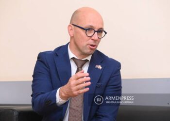 Депутат Парламента Швейцарии Штефан Мюллер-Альтерматт. Фото: armenpress.am