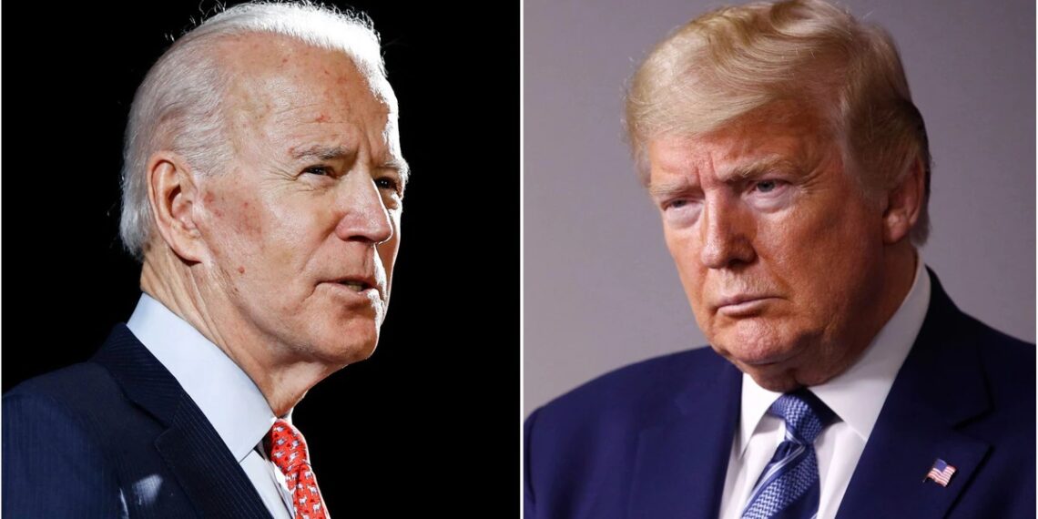 Джозеф Байден и Дональд Трамп. Фото: youtube.com