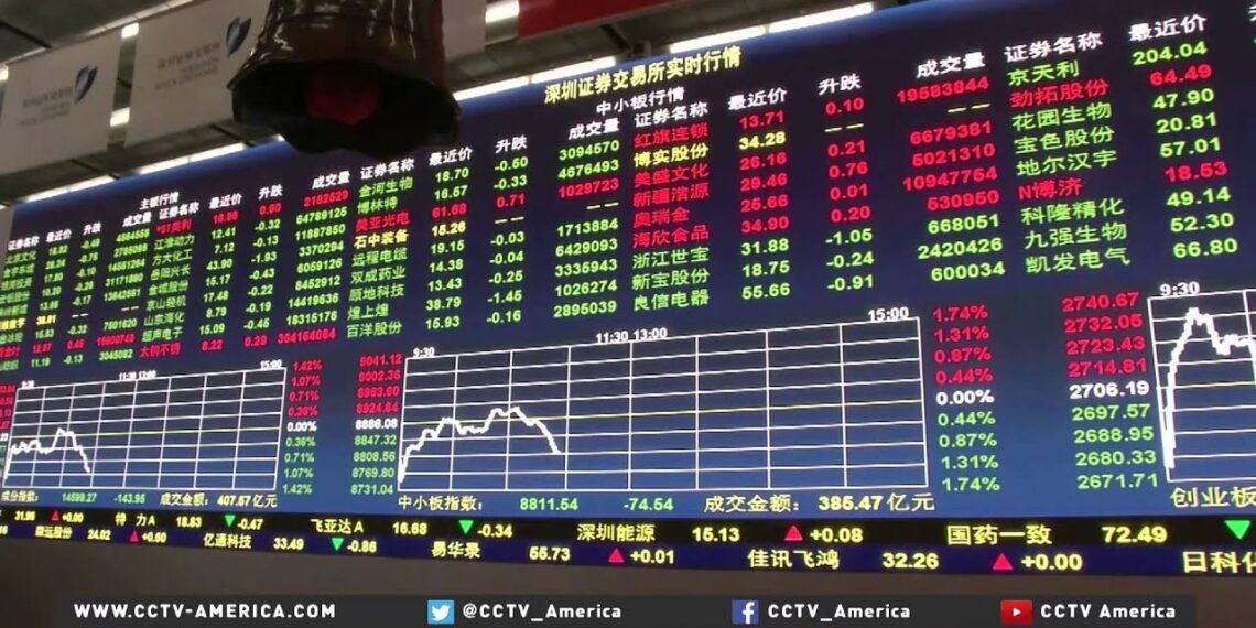 Биржа в Китае. Фото: YouTube