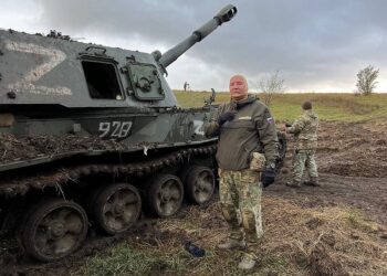 Дмитрий Рогозин в Донбассе. Фото: t.me/rogozin_do