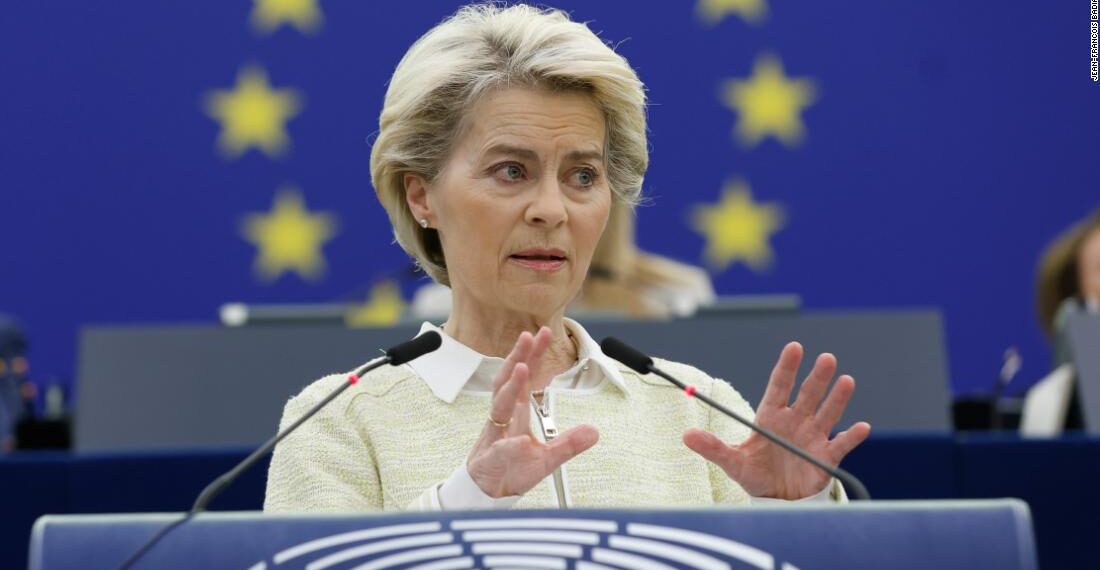 Урсула фон дер Ляйен. Фото: CNN