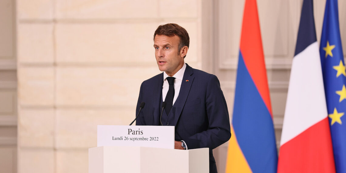 Эммануэль Макрон. Фото: primeminister.am
