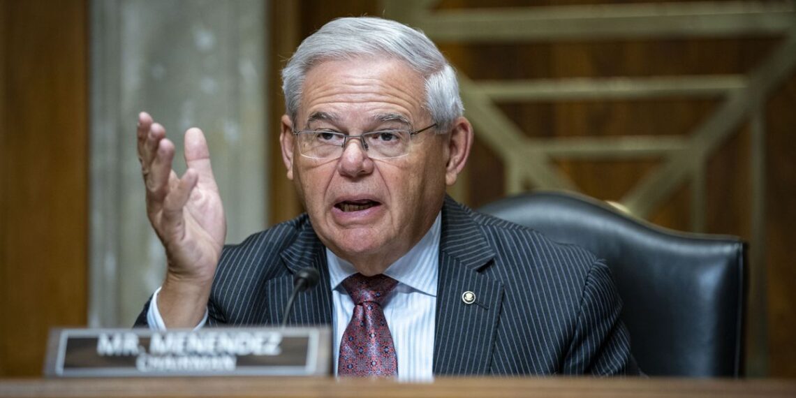 Роберт Менендес. Фото: Al Drago / Bloomberg