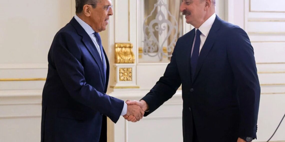 Сергей Лавров и Ильхам Алиев