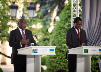 Президент ЮАР Сирил Рамафоса. Фото: president.gov.ua