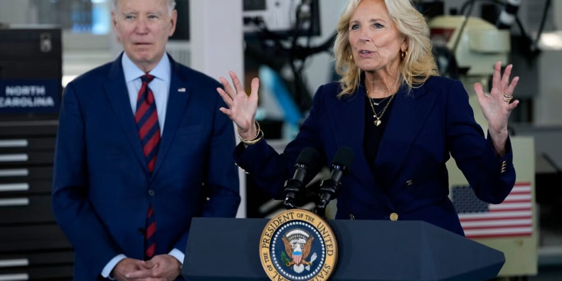 Джо и Джилл Байден. Фото: АР