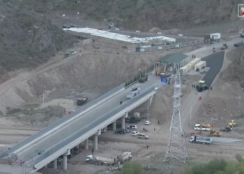 Незаконный КПП на трассе Степанакерт-Горис. Фото: akhaltskha.net