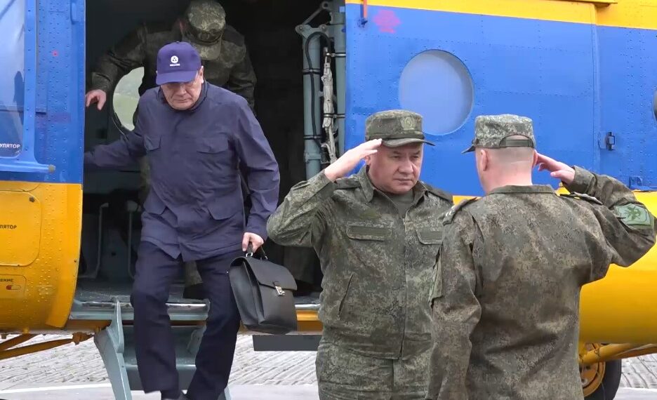 Сергей Шойгу. Кадр из видео Минобороны РФ