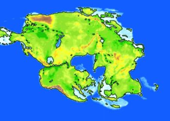 Карта: Nature Geoscience