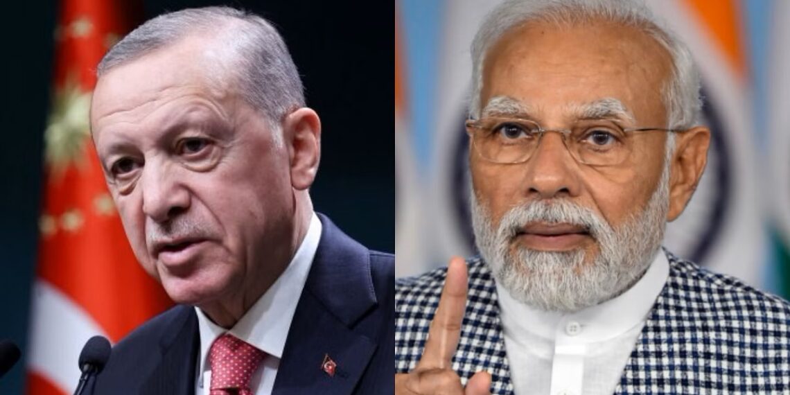 Нарендра Моди и Реджеп Эрдоган