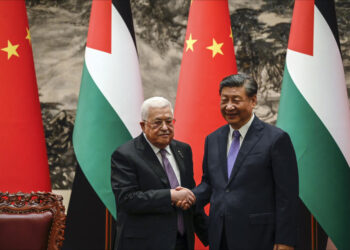 Махмуд Аббас и Си Цзиньпин