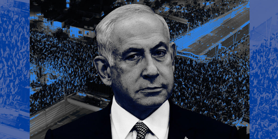 Биньямин Нетаньяху. Иллюстрация: thedailybeast.com