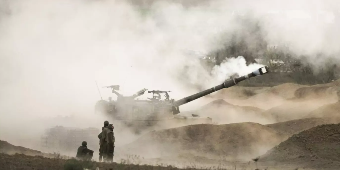 Артиллерия ЦАХАЛа. Фото: АР