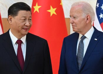 Лидеры Китая и США