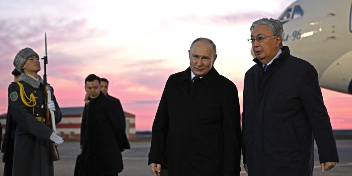 Владимир Путин и Касым-Жомарт Токаев. Фото: kremlin.ru