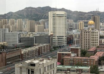 Здания в Урумчи. Провинция Синьцзян. Фото: Bloomberg