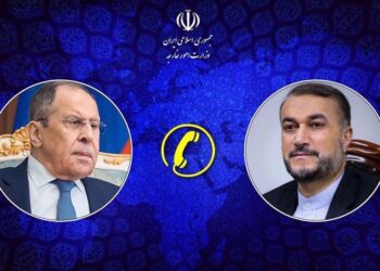 Сергей Лавров и Хосейн Амир Абдоллахиян. Иллюстрация: presstv.ir