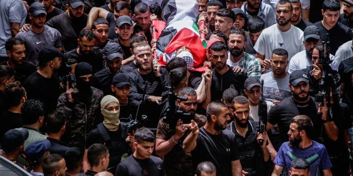 Похороны на Западном Берегу. Фото: Getty