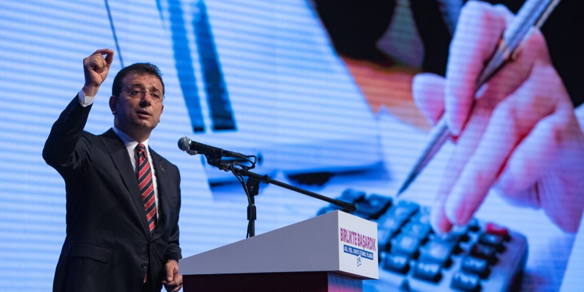 Экрем Имамоглу. Фото: Керем Узель / Bloomberg