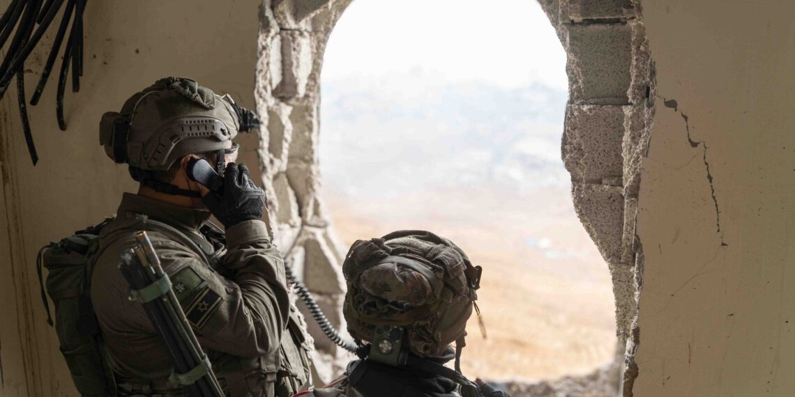 Войска ЦАХАЛ на территории сектора Газа