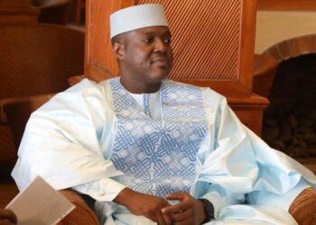 Представитель военного правительства Мали полковник Абдулай Майга