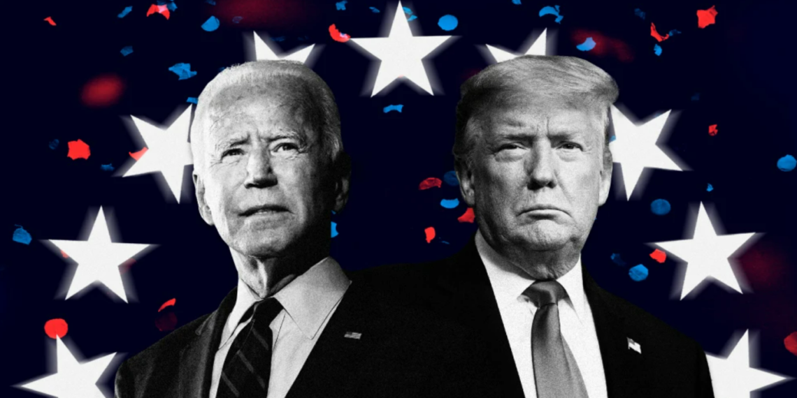 Джо Байден и Дональд Трамп. Иллюстрация: nbcnews.com